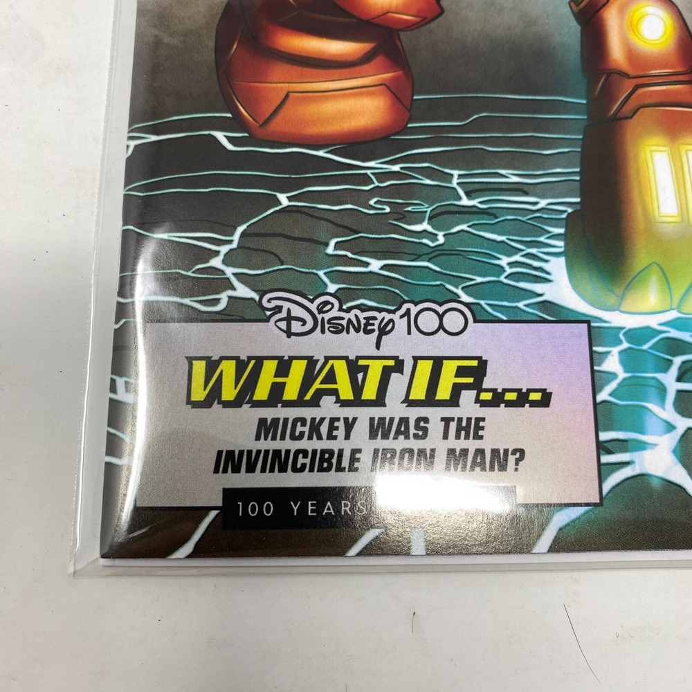 DISNEY 100 MICKEY MOUSE THE‎ INVINCIBLE IRON MAN COMIC BOOK LIMITED RELEASE - Picture 4 of 8